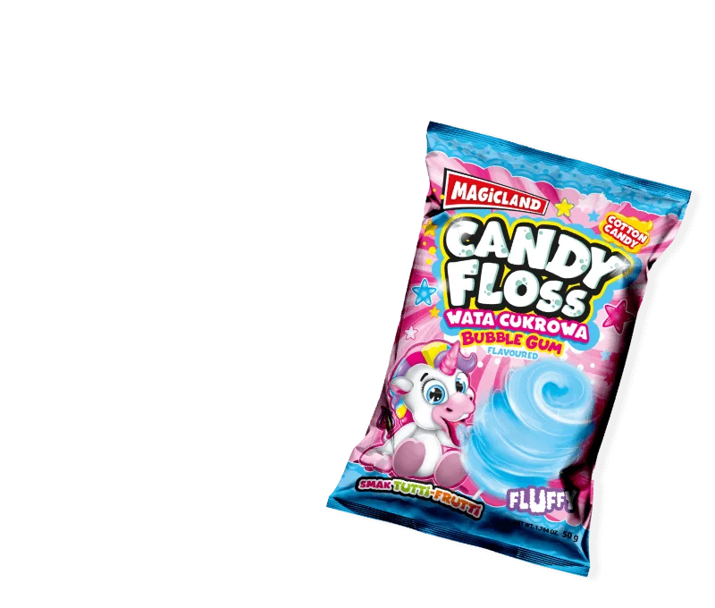 Candy floss - bubble gum flavor