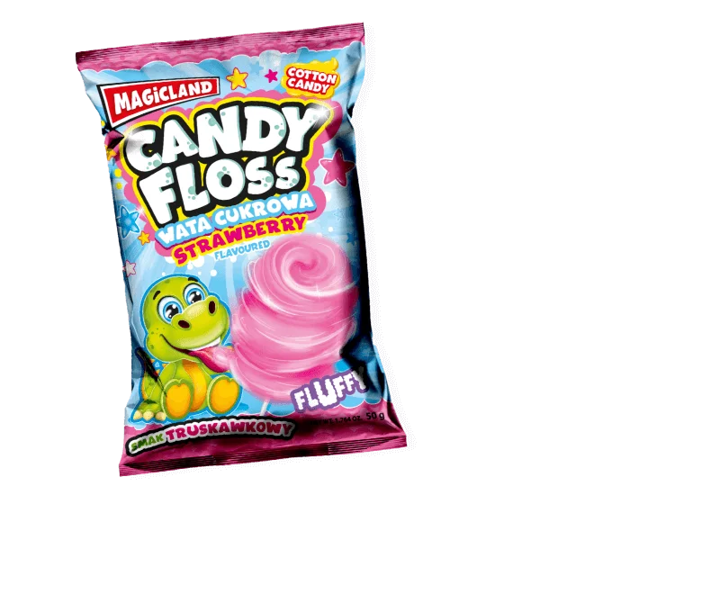 Candy floss - strawberry flavor